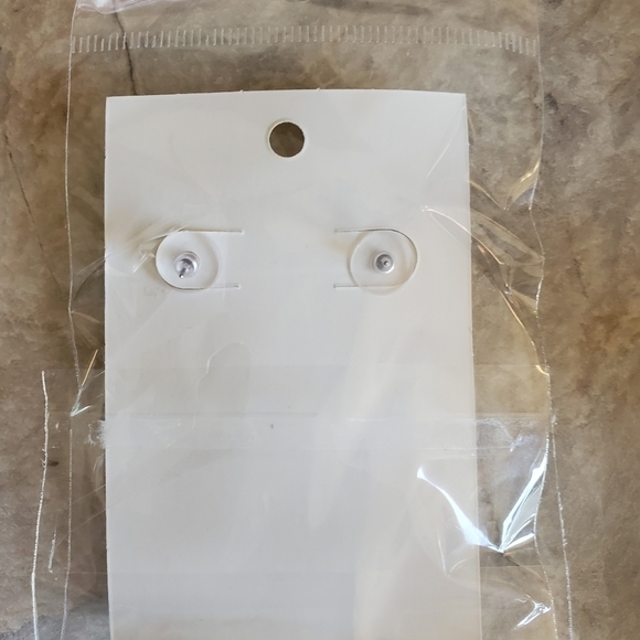 NEW Large Pink & Gold Resin Earrings - Picture 3 of 4